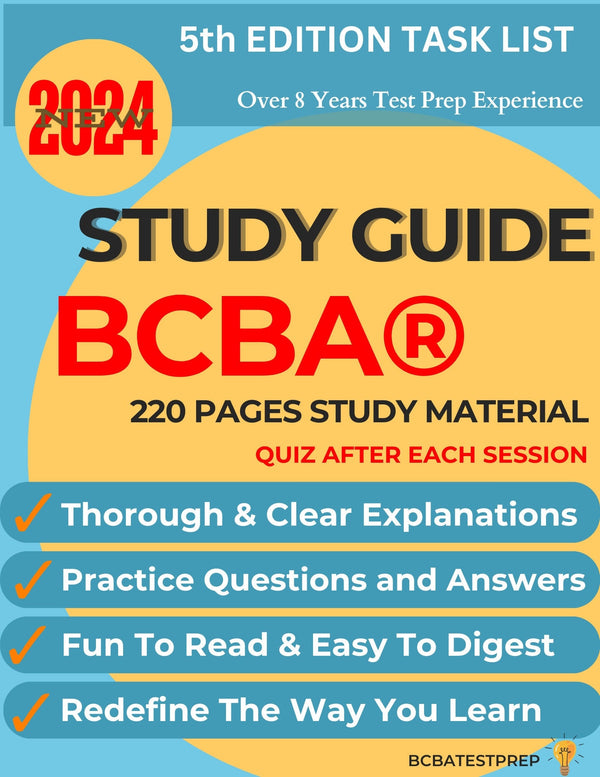 BCBA Study Guide