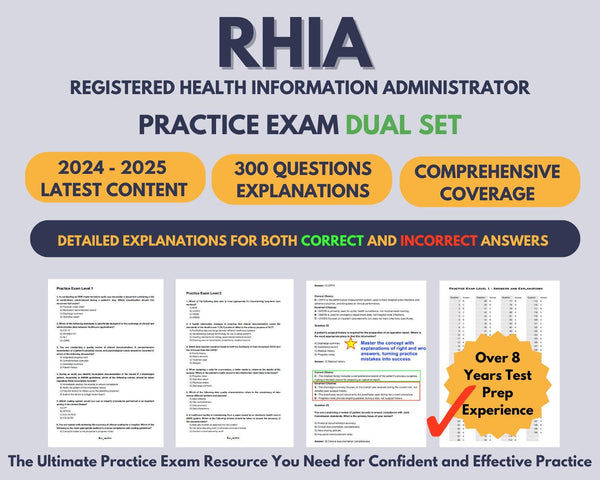 RHIA Cheat Sheets